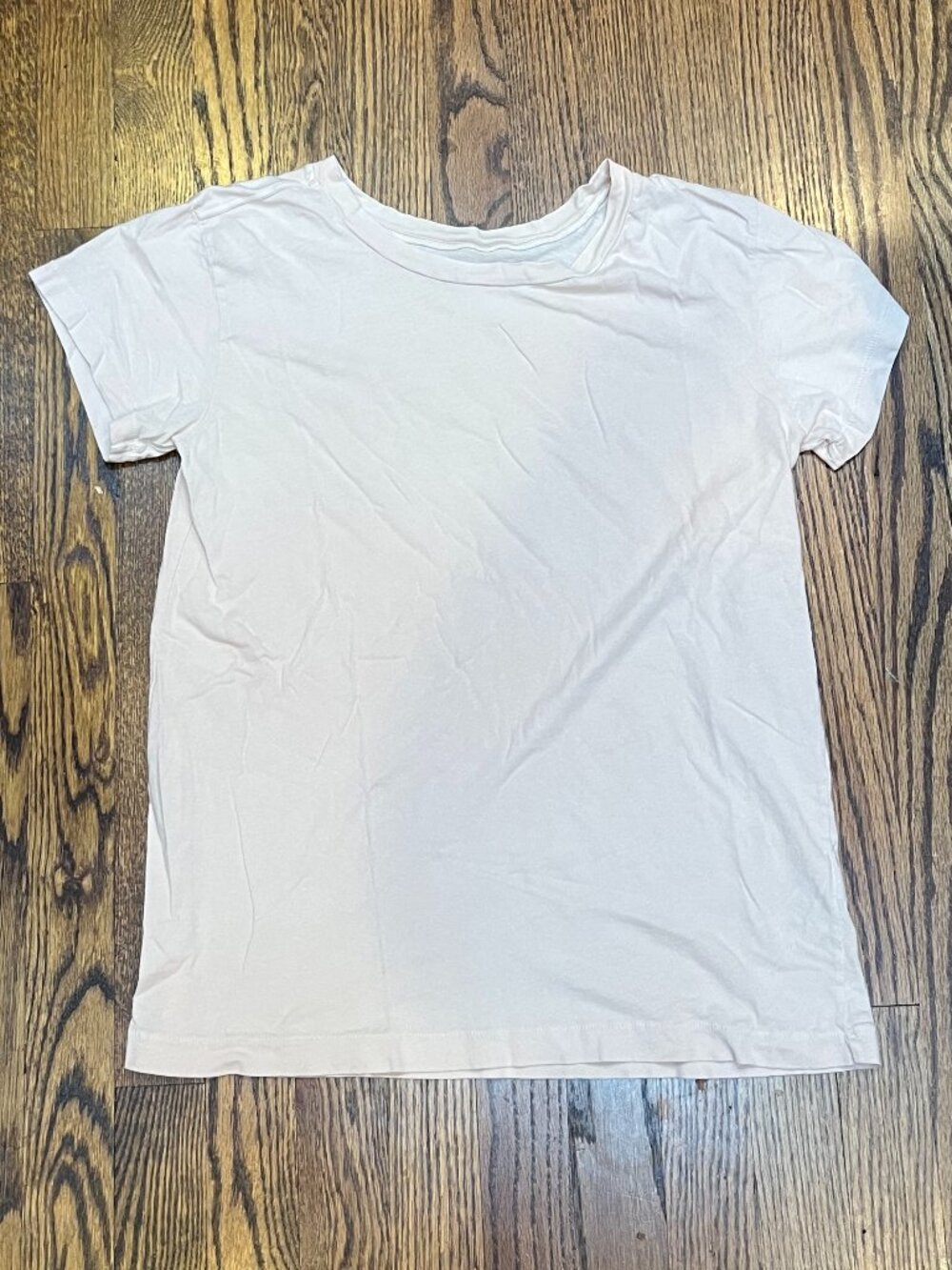 Madewell Peach Perfect Cotton Crewneck Tee Womens Small
